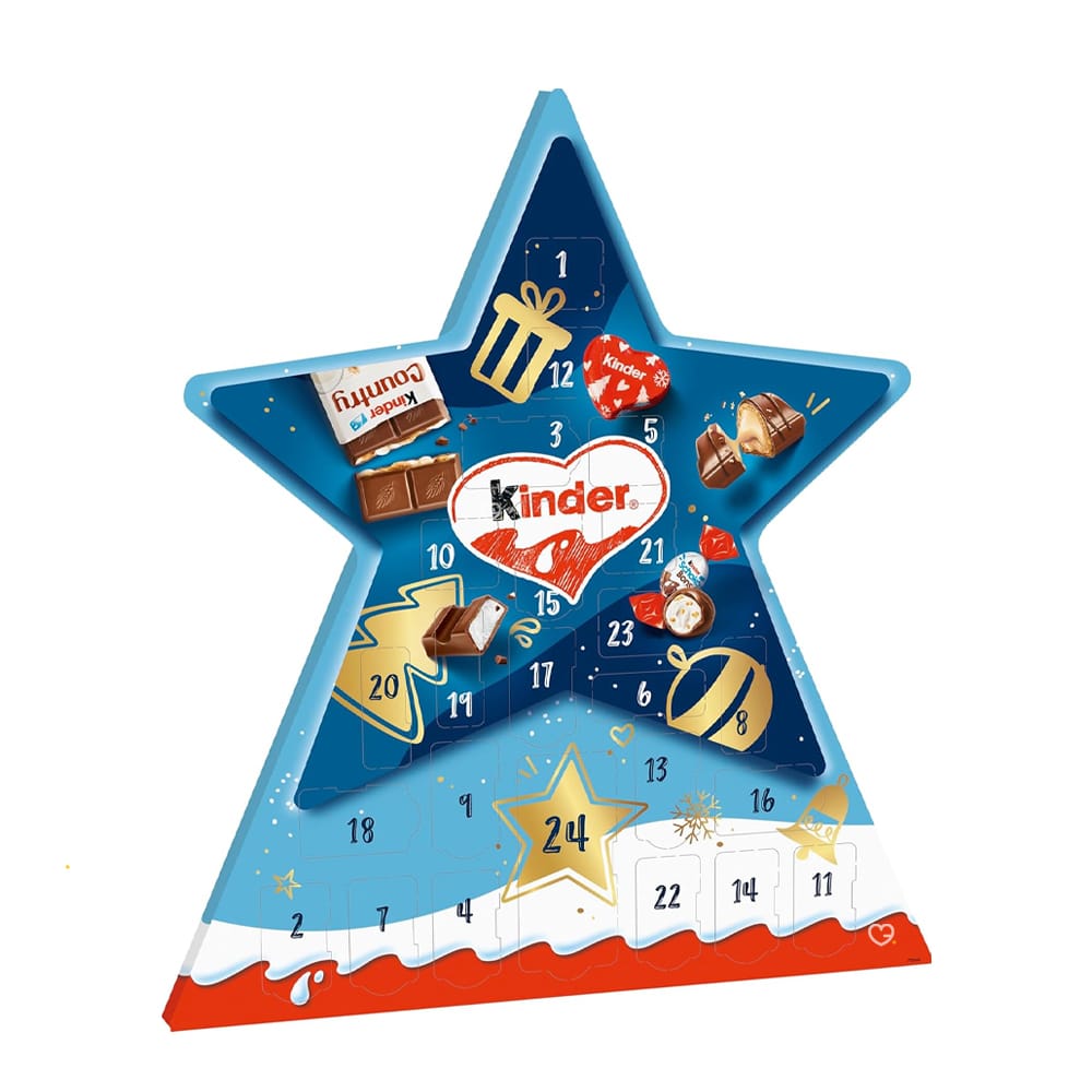 Calendrier de l'Avent KINDER Étoile