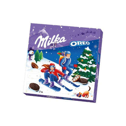 Calendrier de l'avent chocolat Milka oreo 2022