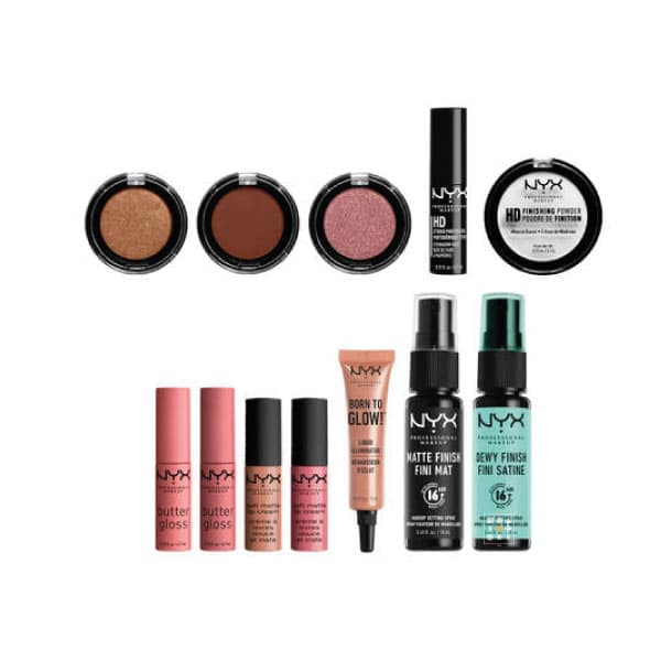 Calendrier de l'Avent Nyx – 12 Jours