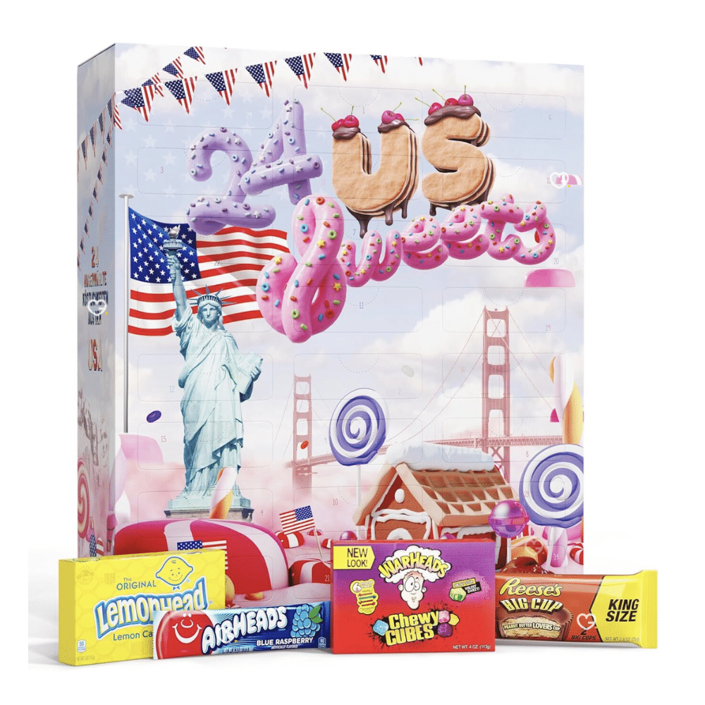 Calendrier de l'Avent 24 US Sweets