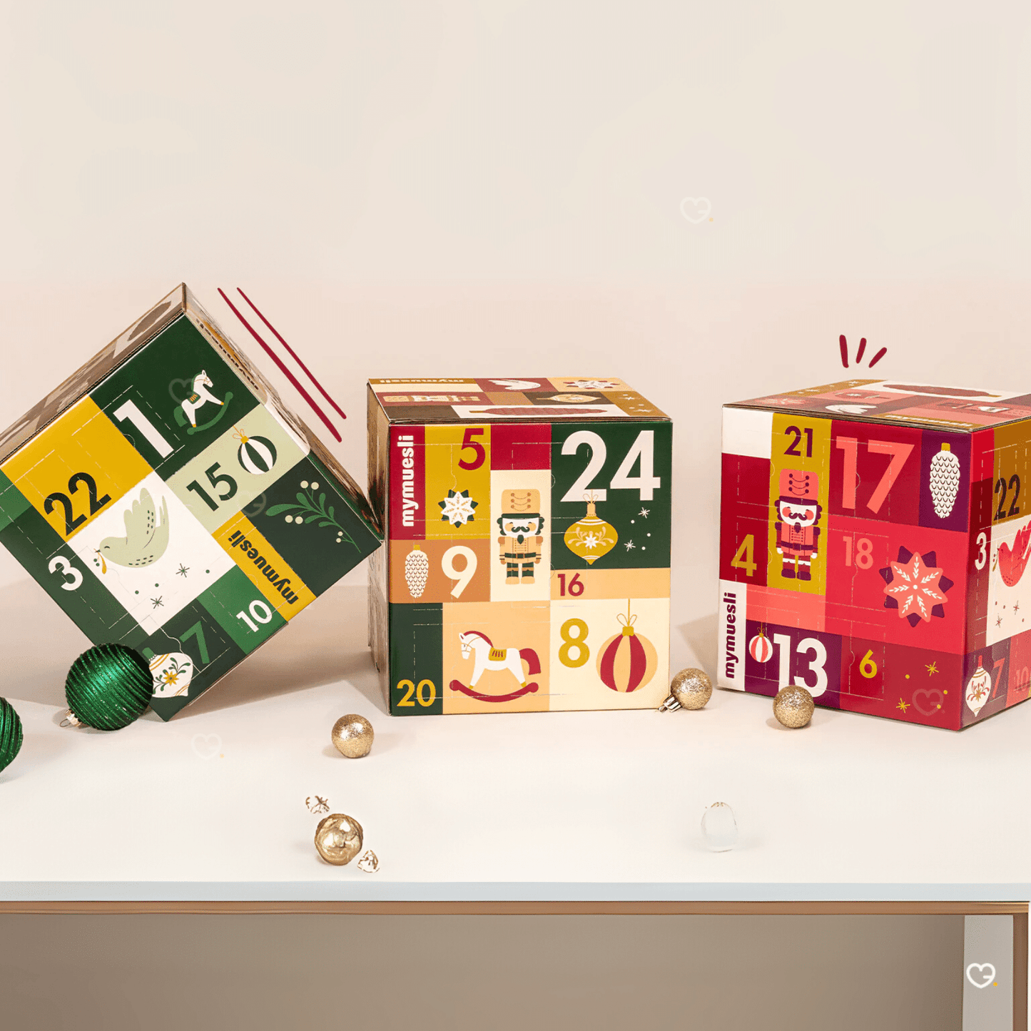 Calendrier de l'Avent mymuesli – Spécial Porridge