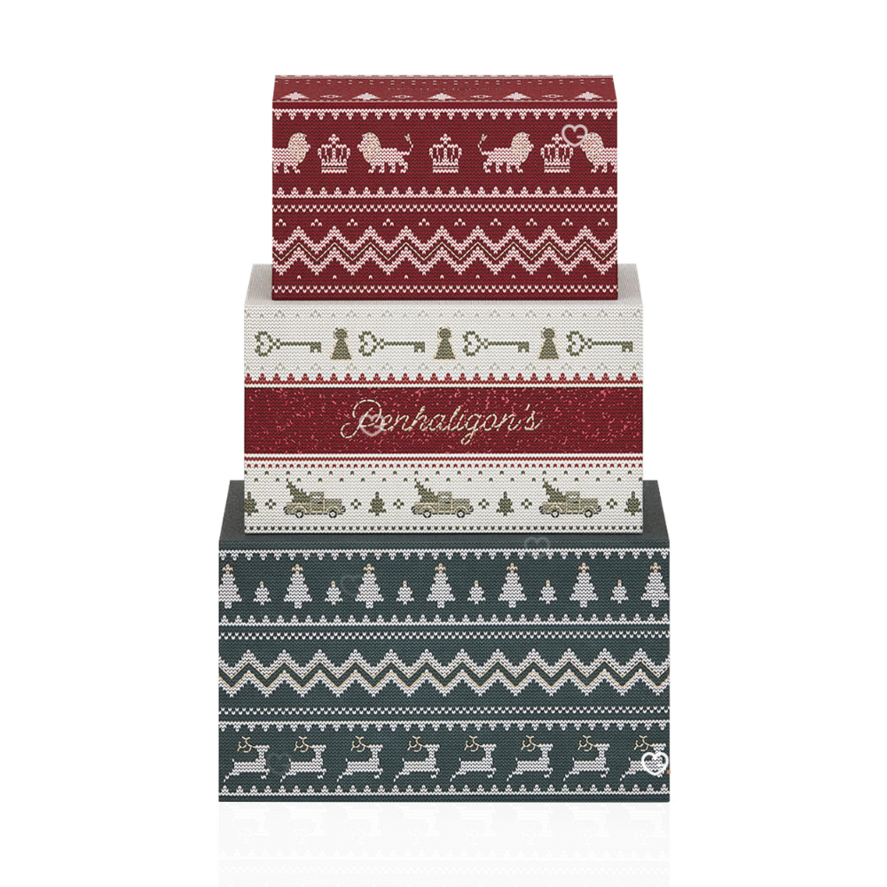 Calendrier de l’Avent Penhaligon’s 2025 en édition limitée, 24 miniatures de parfums, soins corps et bougies, cadeau luxe pour amateurs de parfumerie.