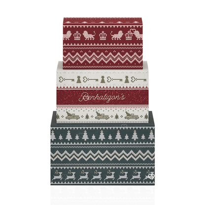 Calendrier de l’Avent Penhaligon’s 2025 en édition limitée, 24 miniatures de parfums, soins corps et bougies, cadeau luxe pour amateurs de parfumerie.