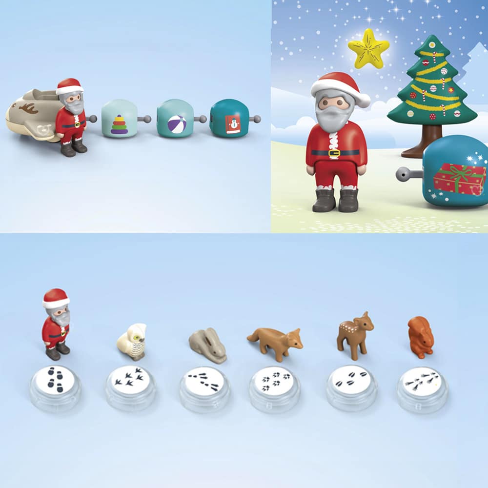 Calendrier de l'Avent Playmobil Junior – Animaux de la Forêt (70297)