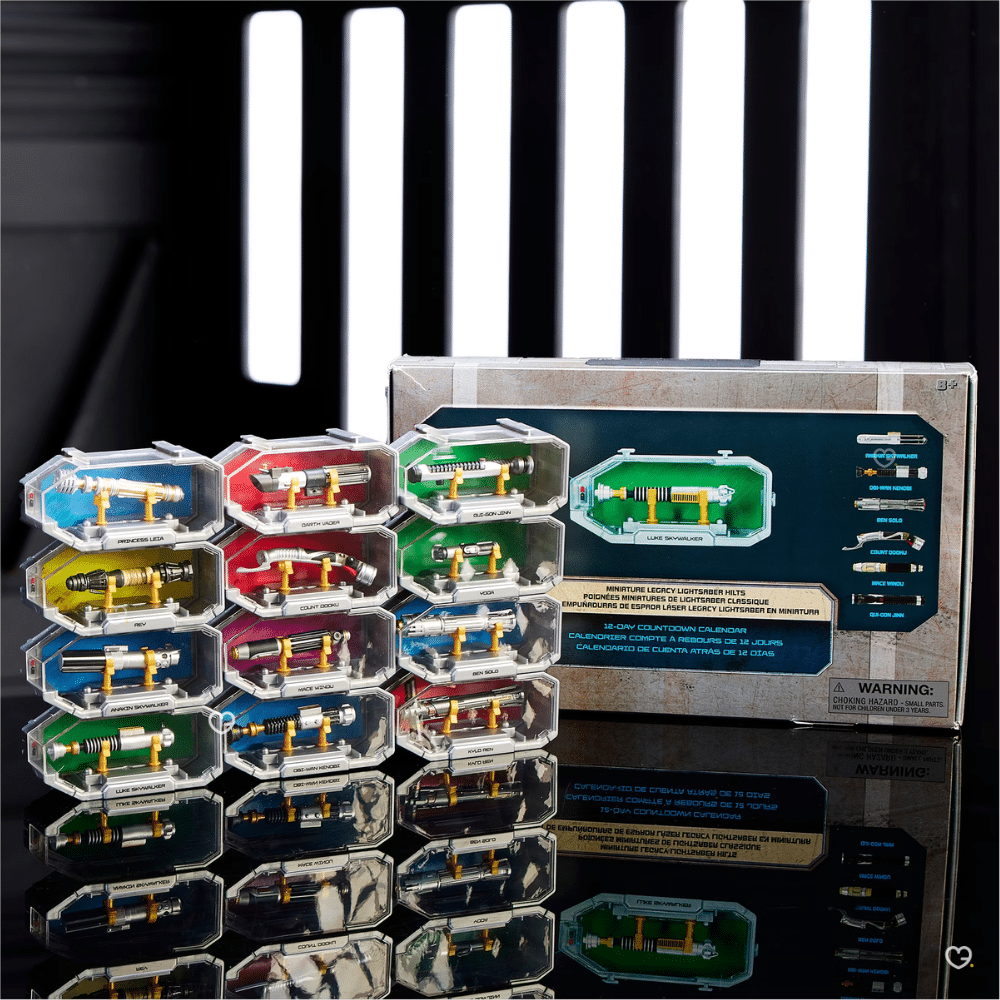 Calendrier de l'Avent Star Wars Sabres Laser