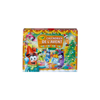 Calendrier de l'avent creatif 2021 Crayola
