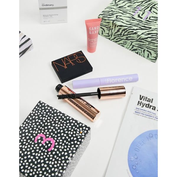 Calendrier de l'Avent ASOS – Visage + Corps 12 jours