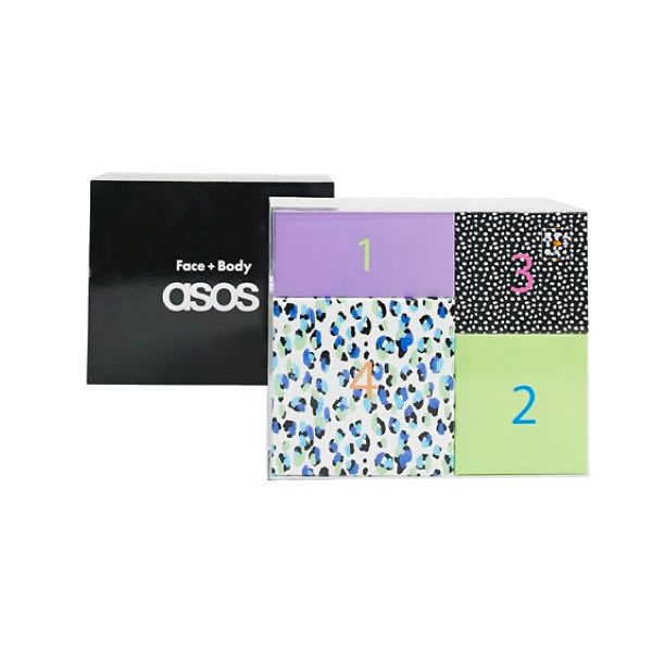 calendrier de l'avent beauté 2021 ASOS Visage + Corps 12 Jours