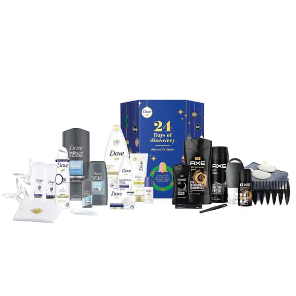 Calendrier de l'Avent Dove & AXE