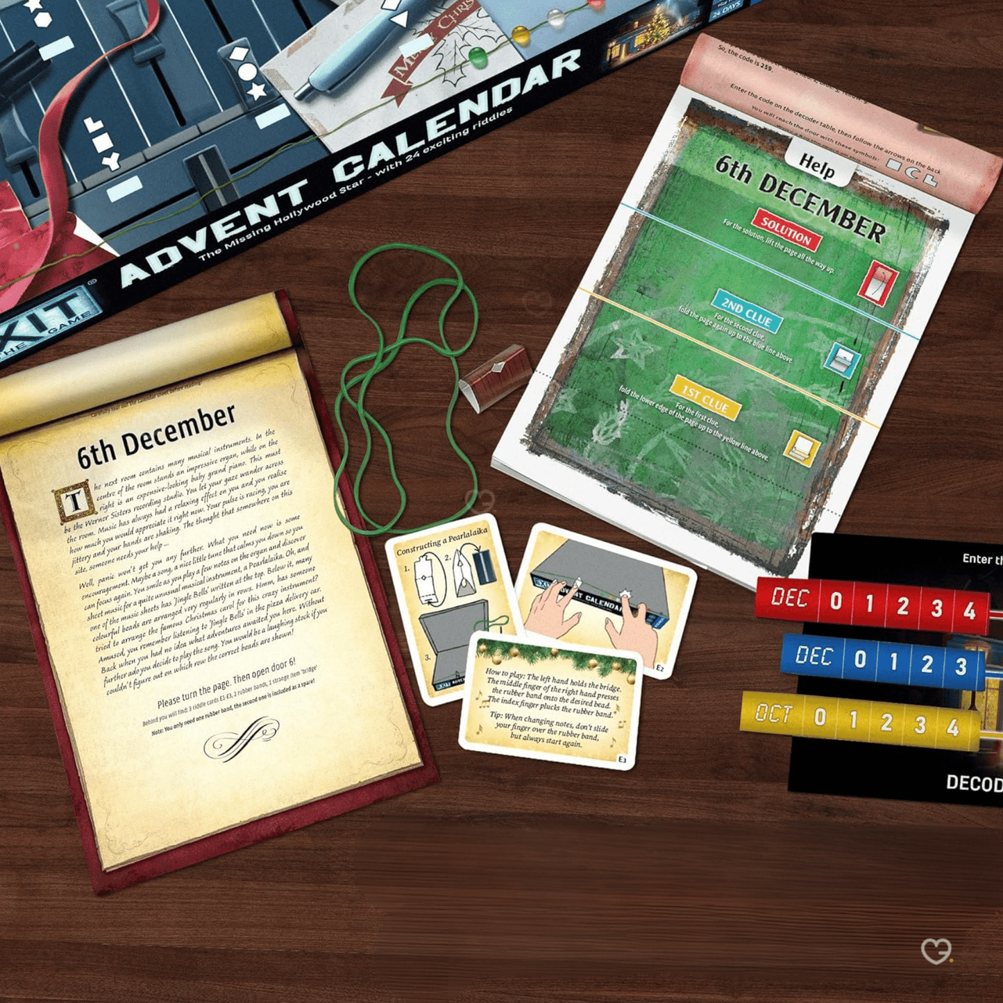 Calendrier de l'Avent Exit – Escape Game