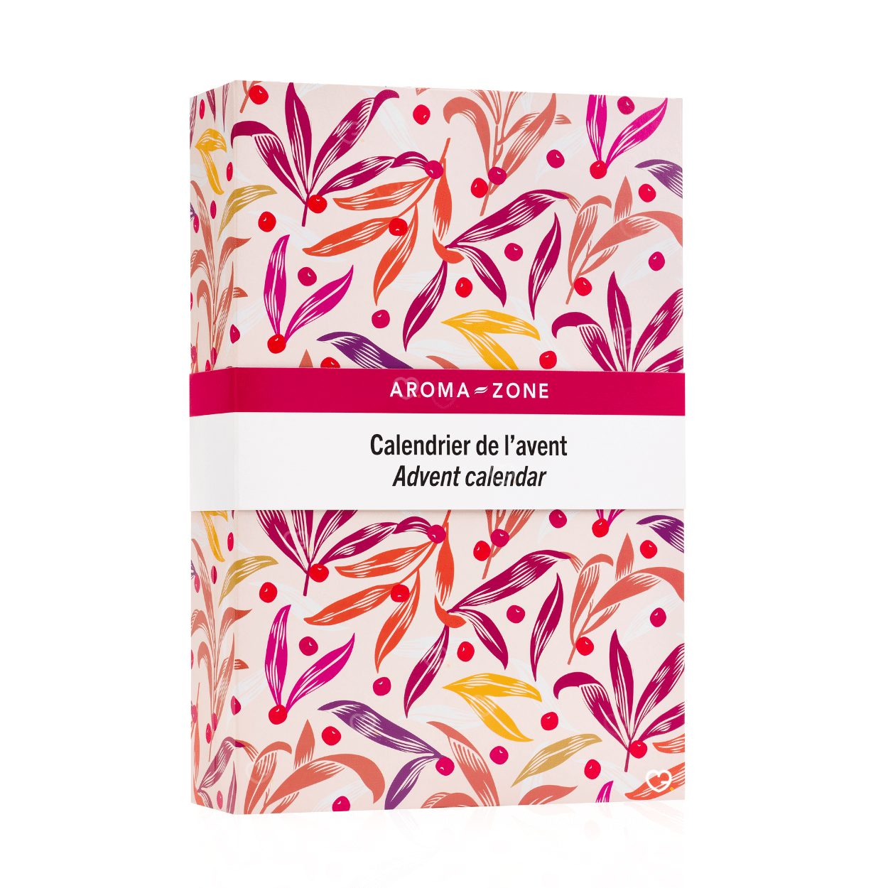 Calendrier de l’Avent Aroma-Zone 2025, coffret beauté festif avec 24 soins naturels visage, cheveux, mains et exclusivités bien-être.