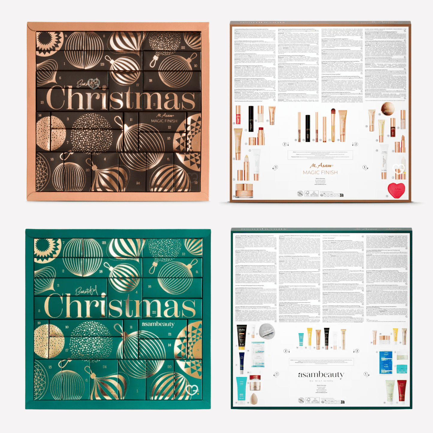 Calendrier de l'Avent Asambeauty