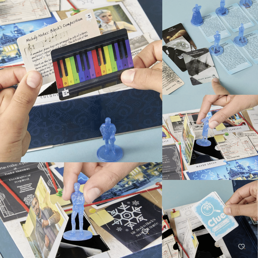 Calendrier de l'Avent Cluedo