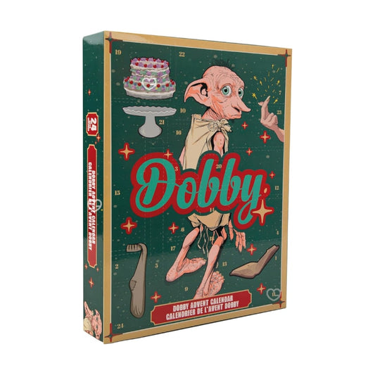 Calendrier de l'avent dobby 2024 licence cinereplicas composé de 24 surprises thème harry potter