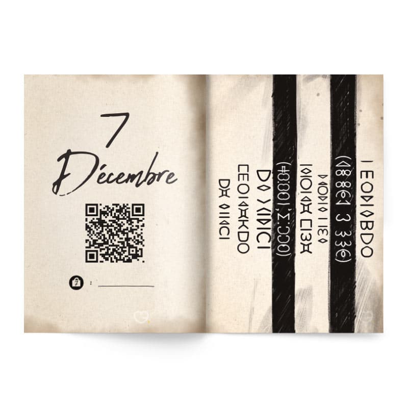 Calendrier de l'Avent Escape Game 2.0