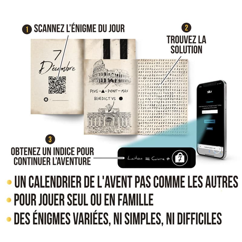 Calendrier de l'Avent Escape Game 2.0