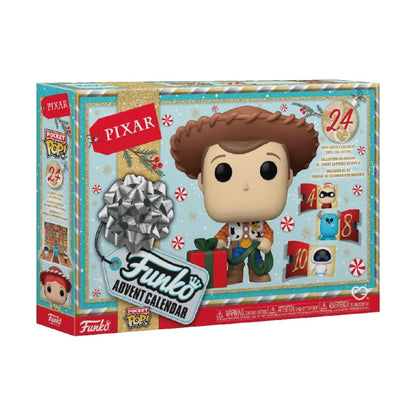 Calendrier de l'Avent funko Pixar 2024 avec 24 figurines de 5cm
