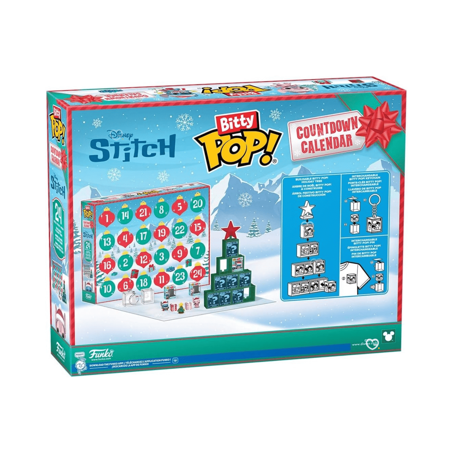 Calendrier de l'Avent Funko POP Stitch