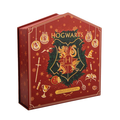 Calendrier de l'avent Harry Potter 2024 Deluxe Cinereplicas avec 24 surprises accessoires, chaussette papeterie du magicien