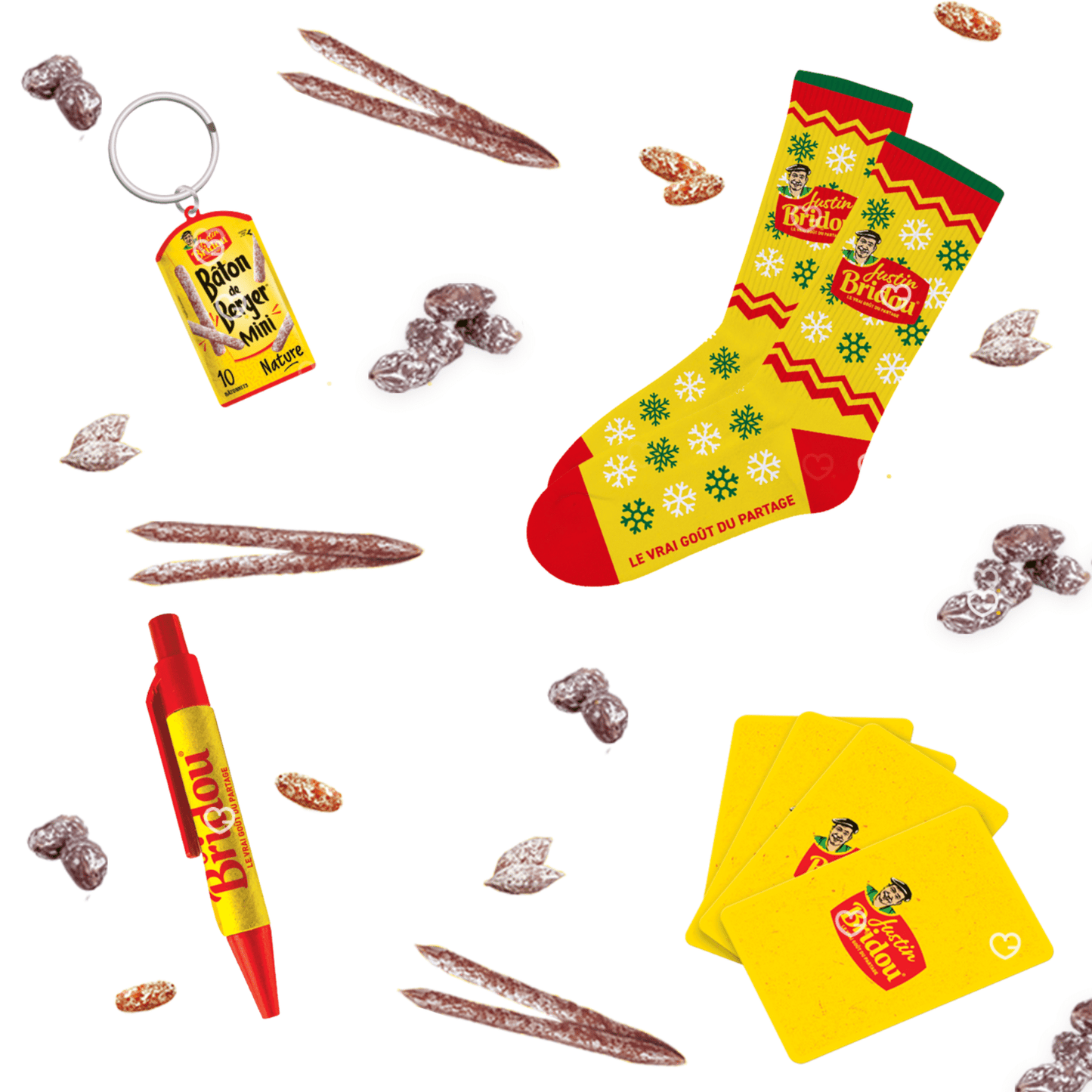 Calendrier de l'Avent Justin Bridou