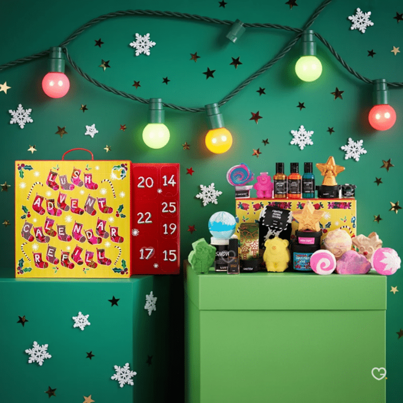 Calendrier de l'Avent Lush