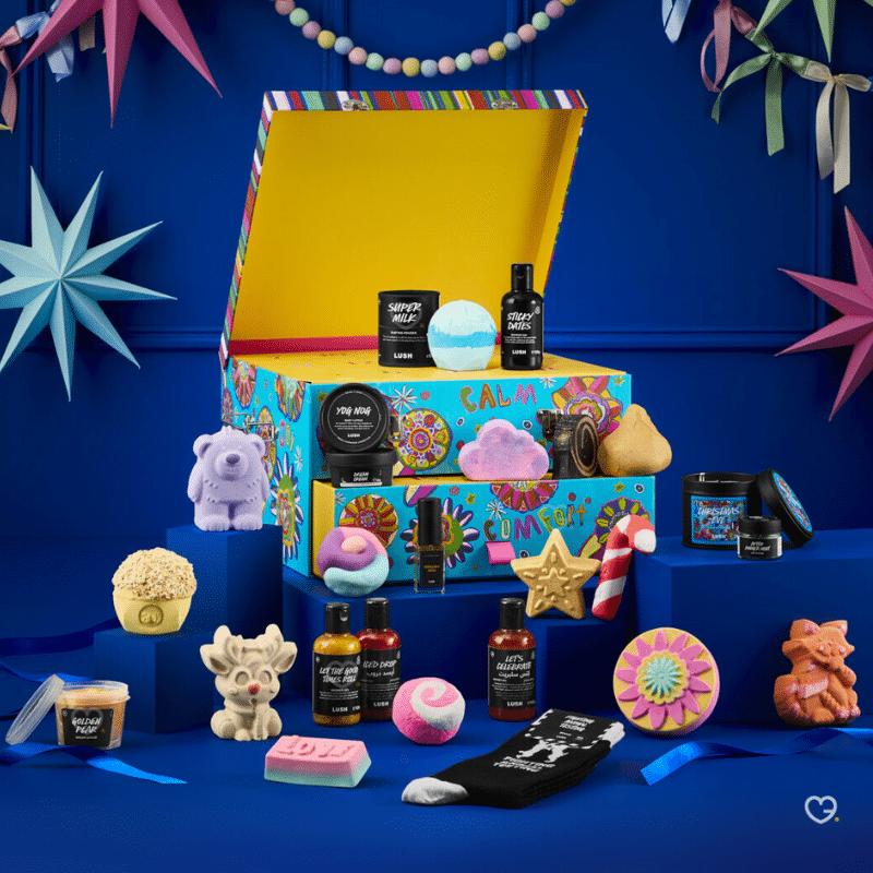 Calendrier de l'Avent Lush
