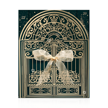 Calendrier de l’Avent Marionnaud 2025 contenant 25 produits de beauté multimarque pour le maquillage, soins, accessoires et bijou pour femme.