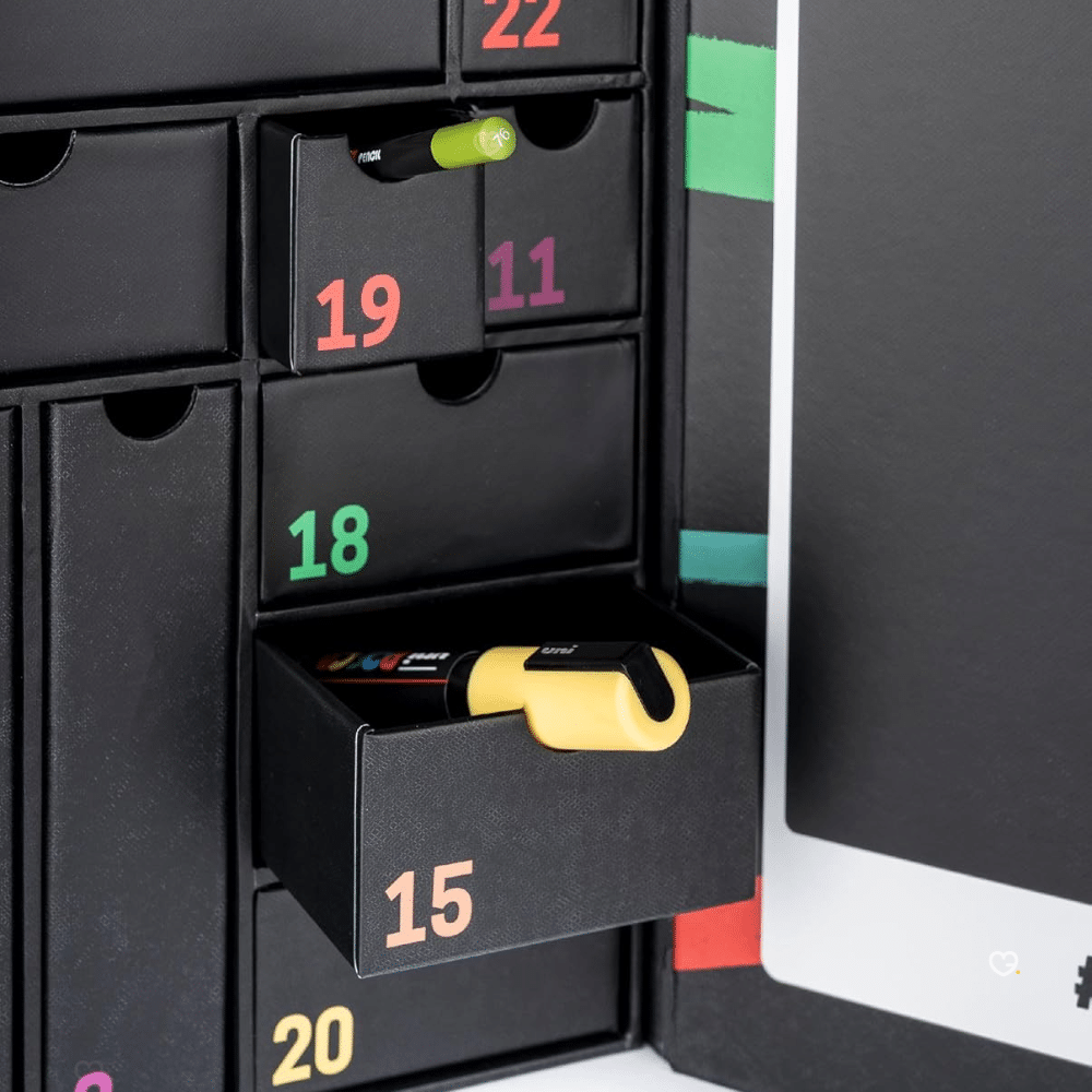 Calendrier de l'Avent POSCA