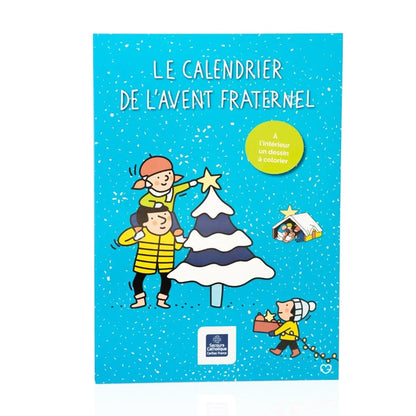 Calendrier de l'avent Secours catholique 2024 : Pour un slow-Noël Solitaire