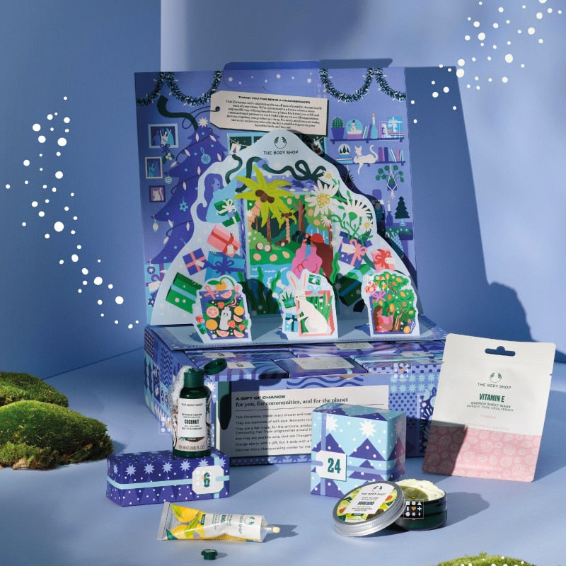 Calendrier de l'Avent The Body Shop Découverte