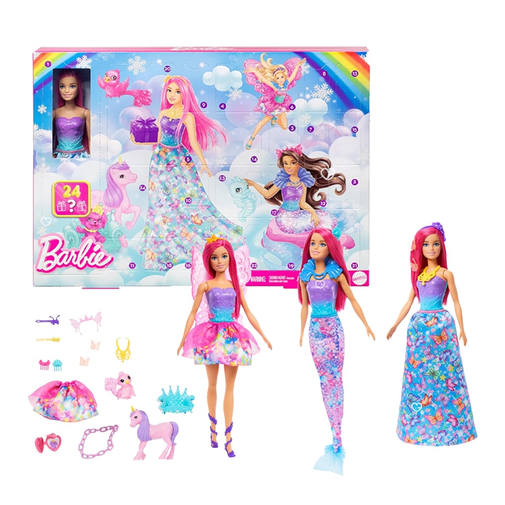 Calendrier de l'Avent Barbie Dreamtopia