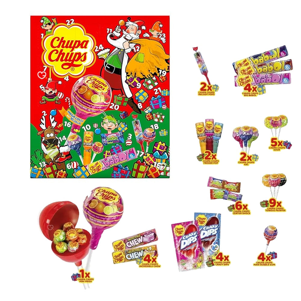 Calendrier de l'Avent Chupa Chups XXL