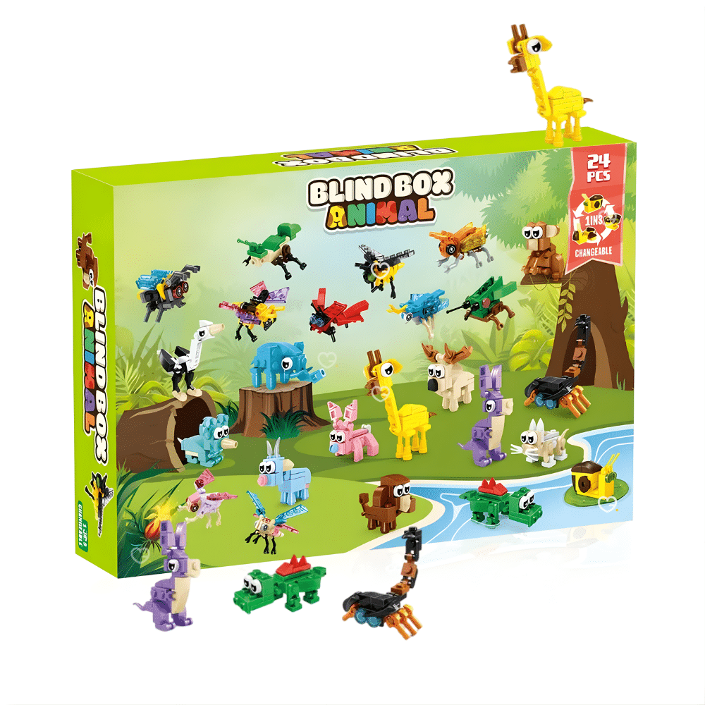 Calendrier de l'Avent Building Block Insectes