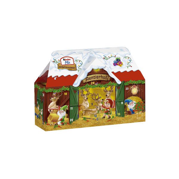 Calendrier de l'avent chocolat 2021 Kinder Mix